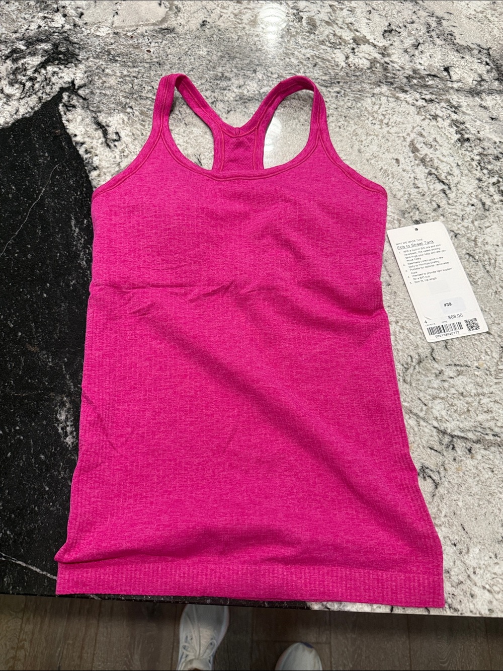 lululemon athletica Hot Pink Racerback Tank